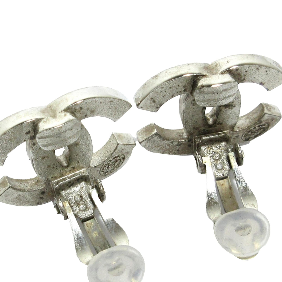 Chanel Jewellery? Chanel Stripe Clip on Earrings (-r493L0) Luxury Designer Statement Jewellery