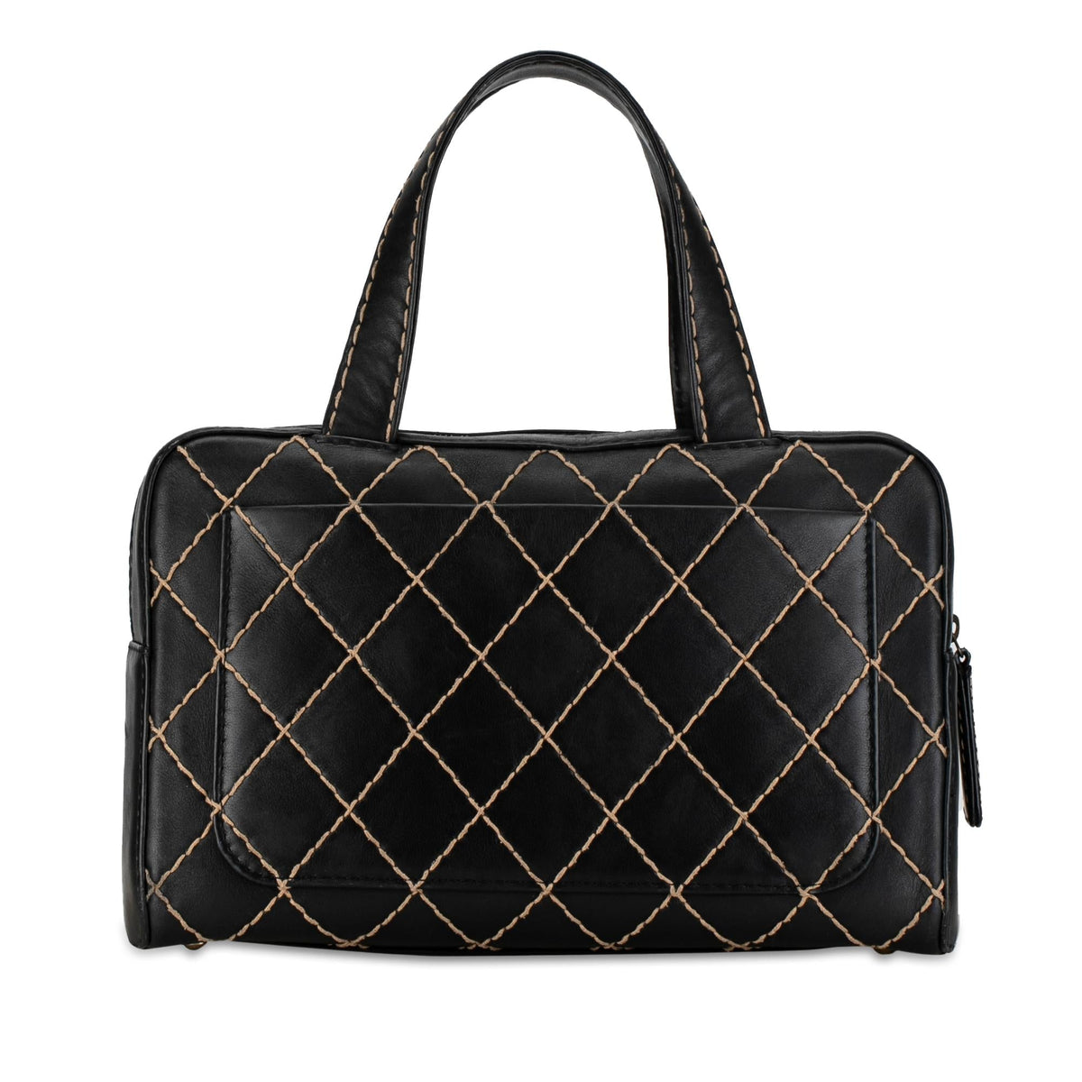 Chanel Bags Chanel Wild Stitch Lambskin Handbag (-GFLpJL) Elegant Everyday Designer Handbag
