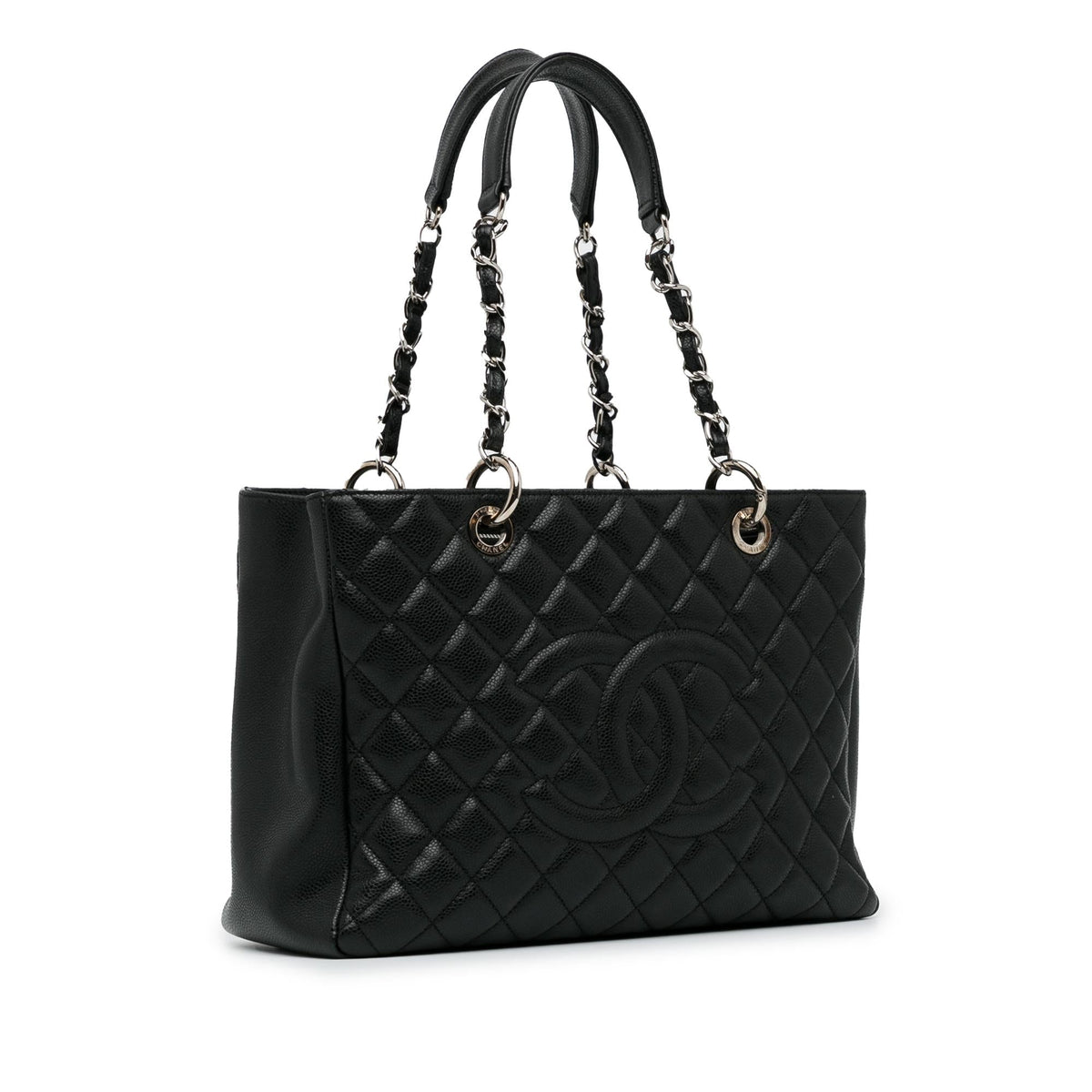 Chanel Bags Chanel Caviar Grand Shopping Tote (-BebAyS) Luxury Designer Leather Handbag