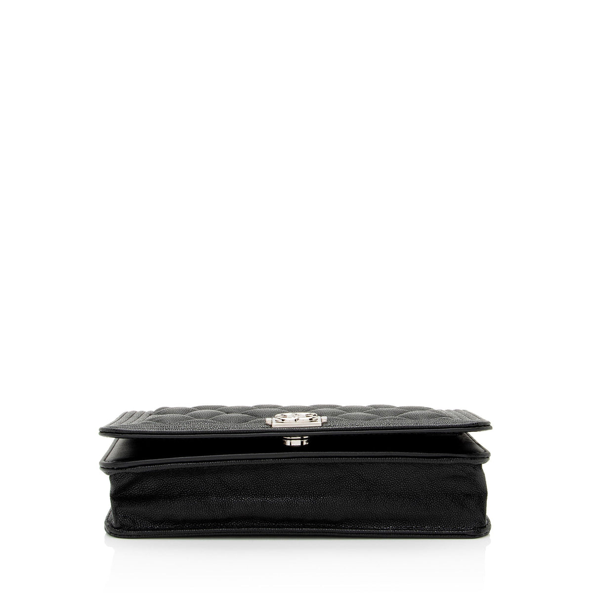 Chanel Wallets? Chanel Caviar Leather Boy Wallet on Chain (-Rw1D6r) Elegant Everyday Leather Wallet
