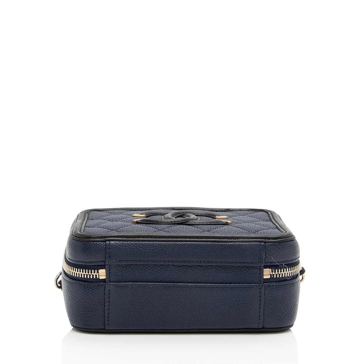 Chanel Bags Chanel Caviar Leather Filigree Small Vanity Case (-v02lq3) Premium Designer Shoulder Bag