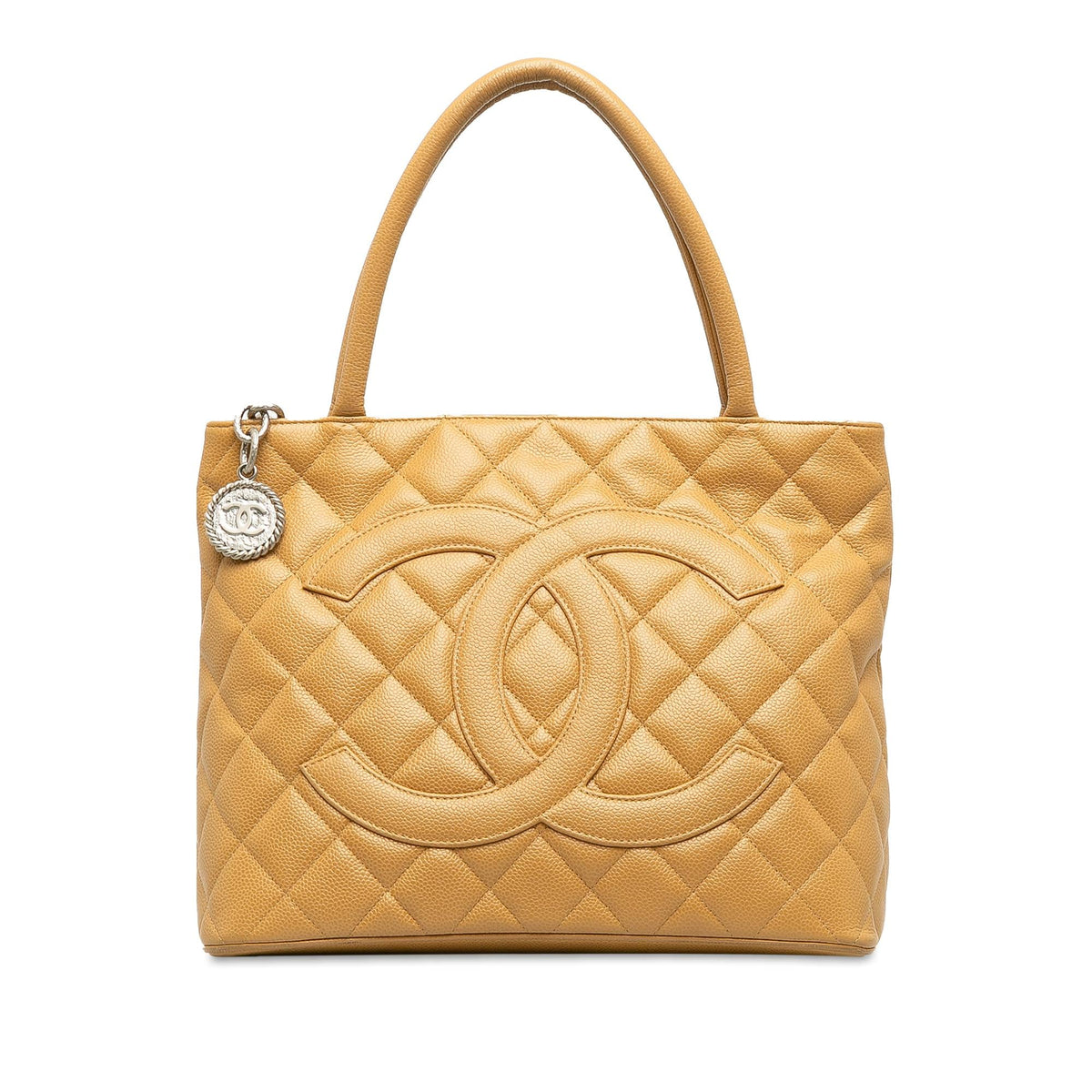 Chanel Bags Chanel Caviar Medallion Tote (-C0RnCx) Premium Designer Shoulder Bag