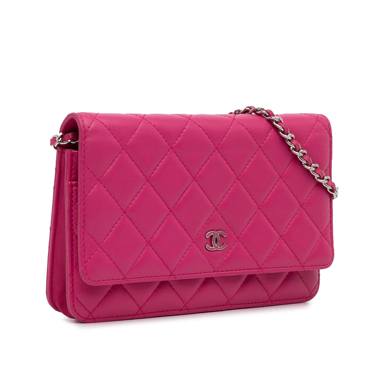 Chanel Wallets? Chanel Classic Lambskin Wallet on Chain (-BJPJVT) Elegant Everyday Leather Wallet