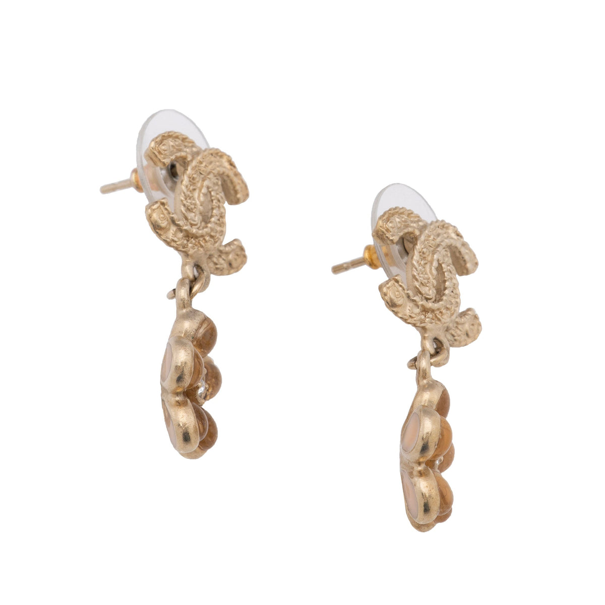 Chanel Jewellery? Chanel Coco Flower Drop Earrings (-MHUMAN) Luxury Designer Statement Jewellery