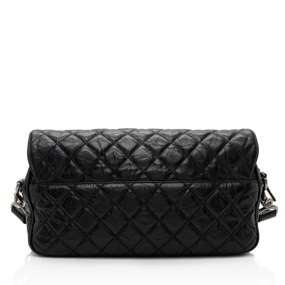 Chanel Bags Chanel Crumpled Calfskin Casual Rock Medium Flap Bag (-UREPyS) Elegant Everyday Designer Handbag
