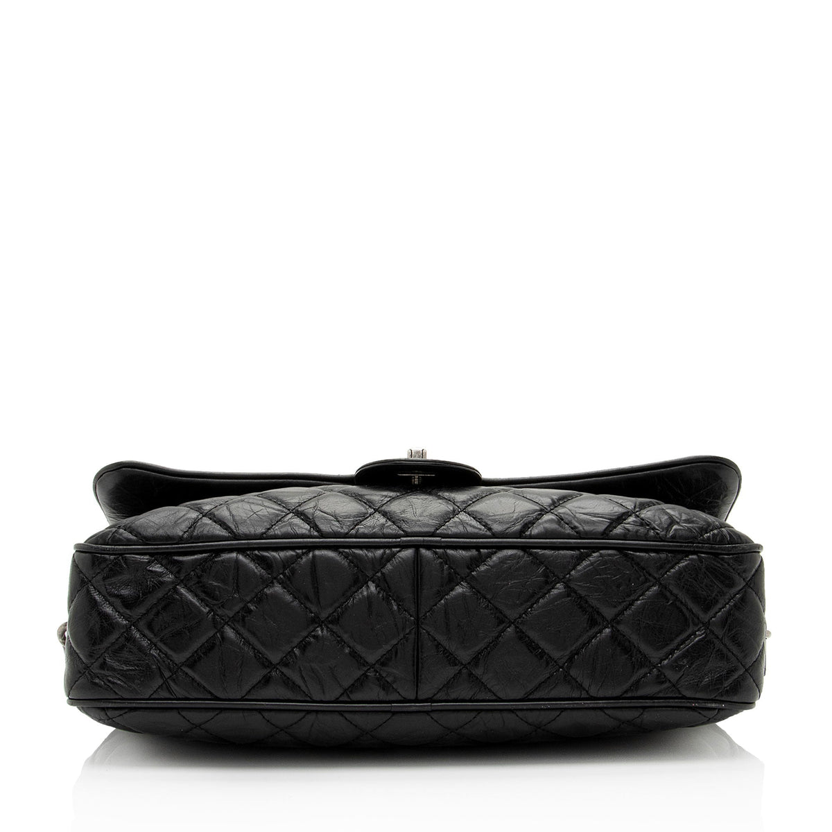 Chanel Bags Chanel Crumpled Calfskin Casual Rock Medium Flap Bag (-UREPyS) Elegant Everyday Designer Handbag