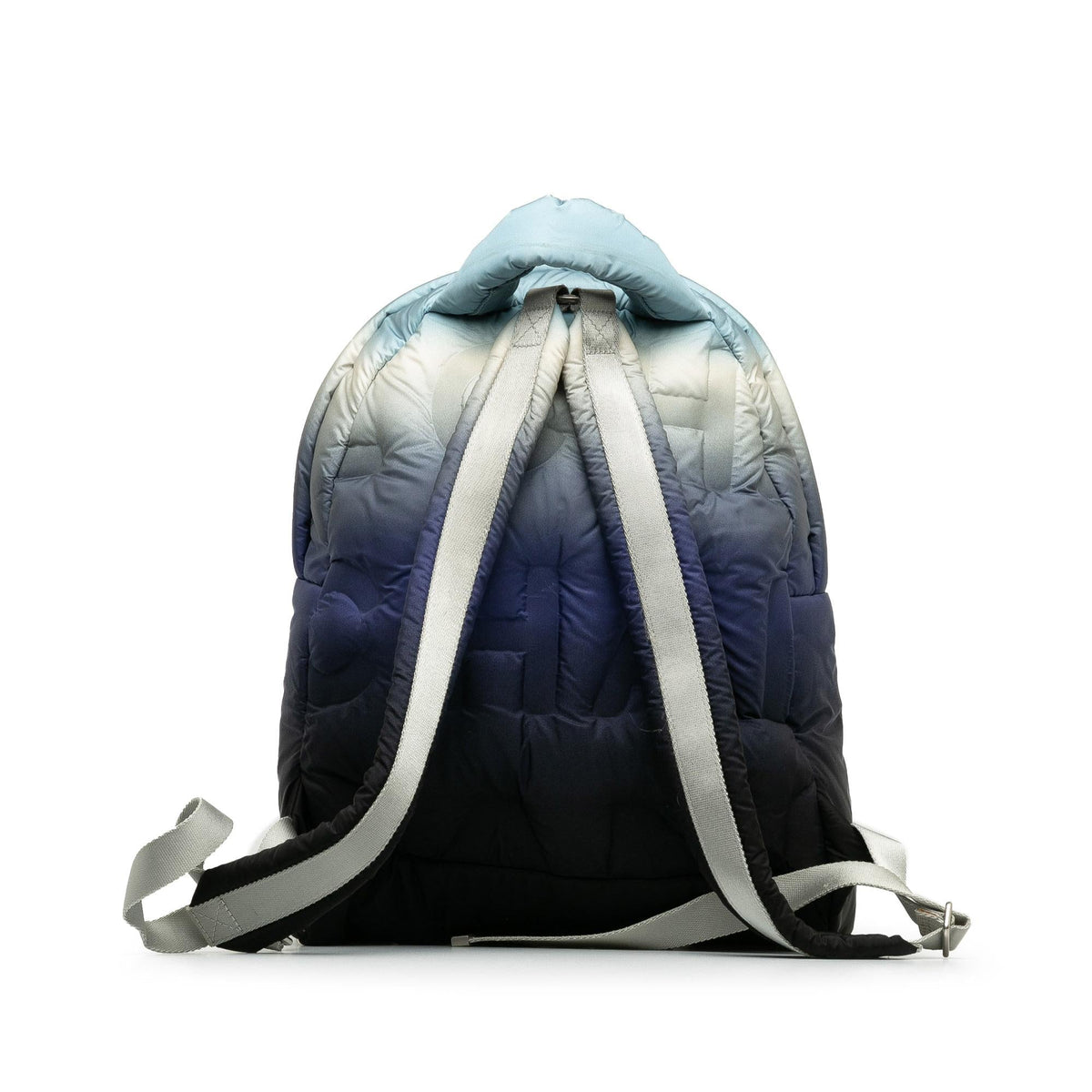 Chanel Bags Chanel Embossed Nylon Doudoune Backpack (-uuLrok) Elegant Everyday Designer Handbag
