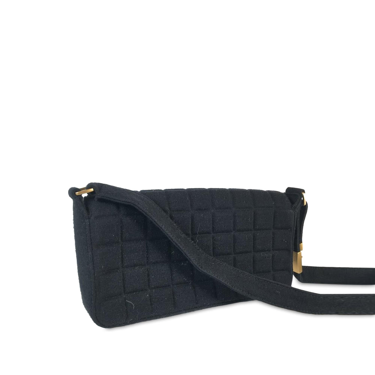 Chanel Bags? Chanel Jersey Knit Chocolate Bar Flap (-Vk1C4m) Elegant Everyday Designer Handbag