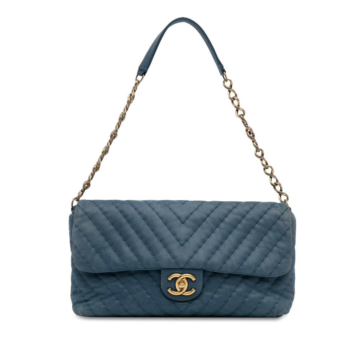 Chanel Bags? Chanel Jumbo Chevron Iridescent Surpique Flap (-w8I8Ii) Elegant Everyday Designer Handbag
