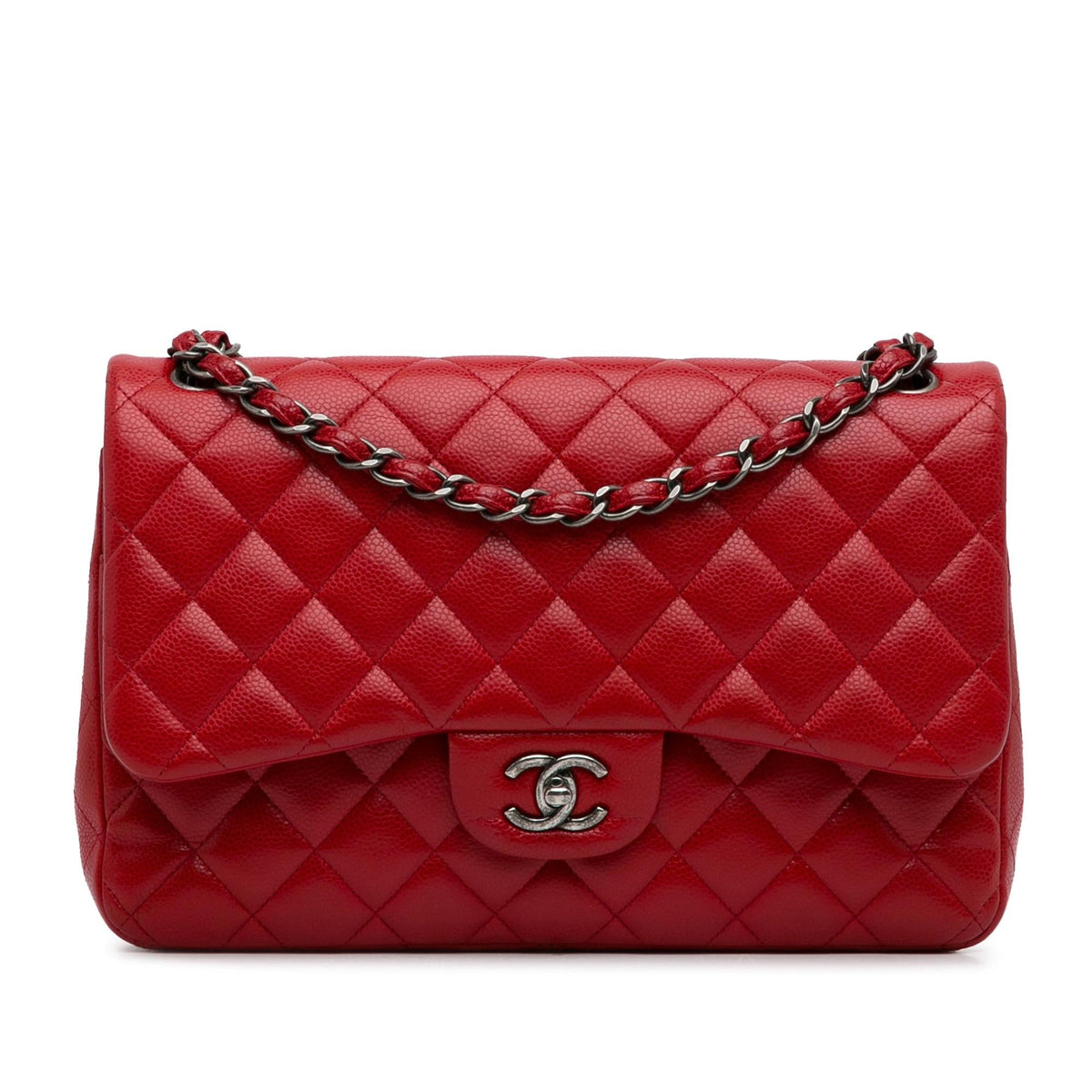 Chanel Bags? Chanel Jumbo Classic Caviar Double Flap (-rzSVwh) Elegant Everyday Designer Handbag