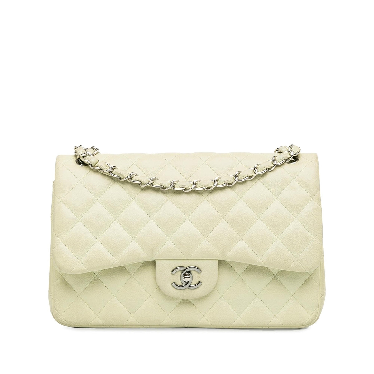 Chanel Bags? Chanel Jumbo Classic Caviar Double Flap (-7xwikt) Elegant Everyday Designer Handbag