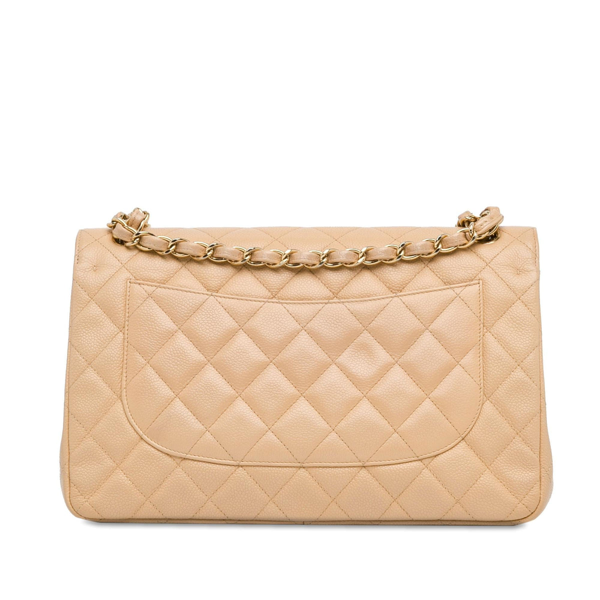 Chanel Bags? Chanel Jumbo Classic Caviar Double Flap (-VsT6Cu) Luxury Designer Leather Handbag