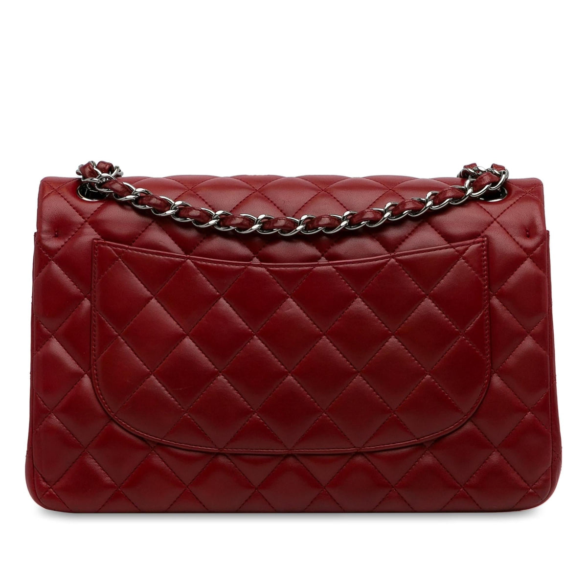 Chanel Bags? Chanel Jumbo Classic Lambskin Double Flap (-vya5tL) Luxury Designer Leather Handbag