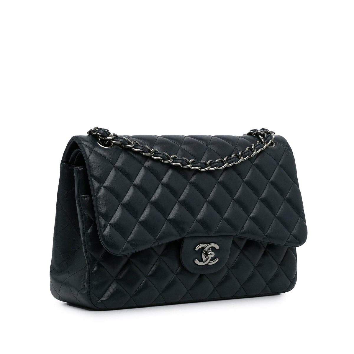 Chanel Bags? Chanel Jumbo Classic Lambskin Double Flap (-BuJDKE) Elegant Everyday Designer Handbag