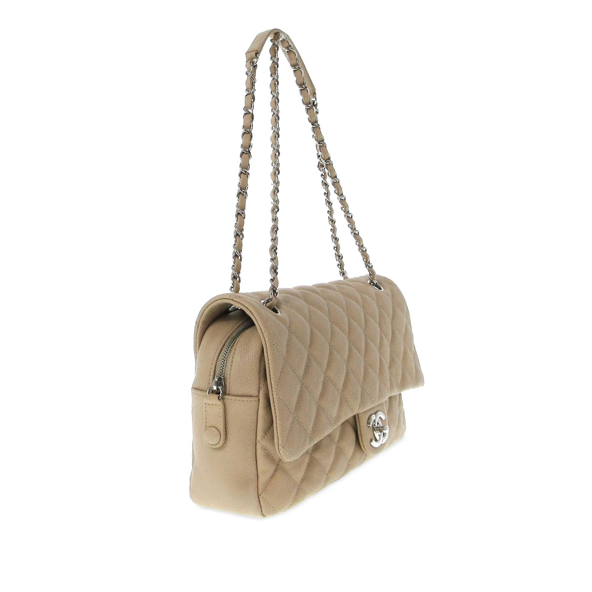 Chanel Bags? Chanel Jumbo Quilted Caviar Easy Flap Bag (-dKuOT7) Premium Designer Shoulder Bag