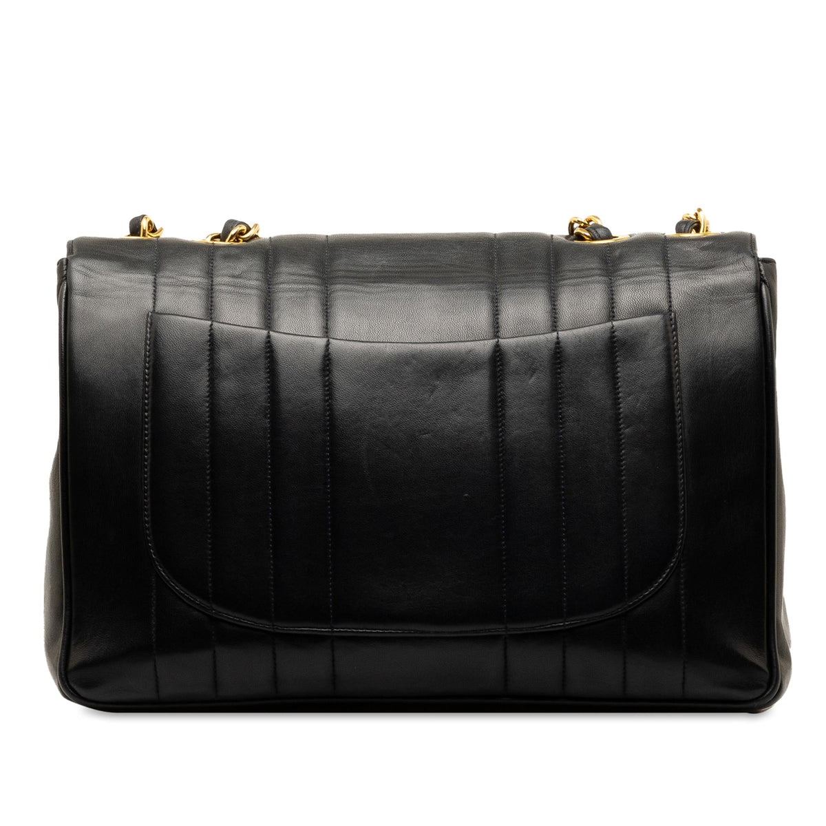 Chanel Bags? Chanel Jumbo Vertical Quilt Lambskin Single Flap (-NNbZF8) Luxury Designer Leather Handbag