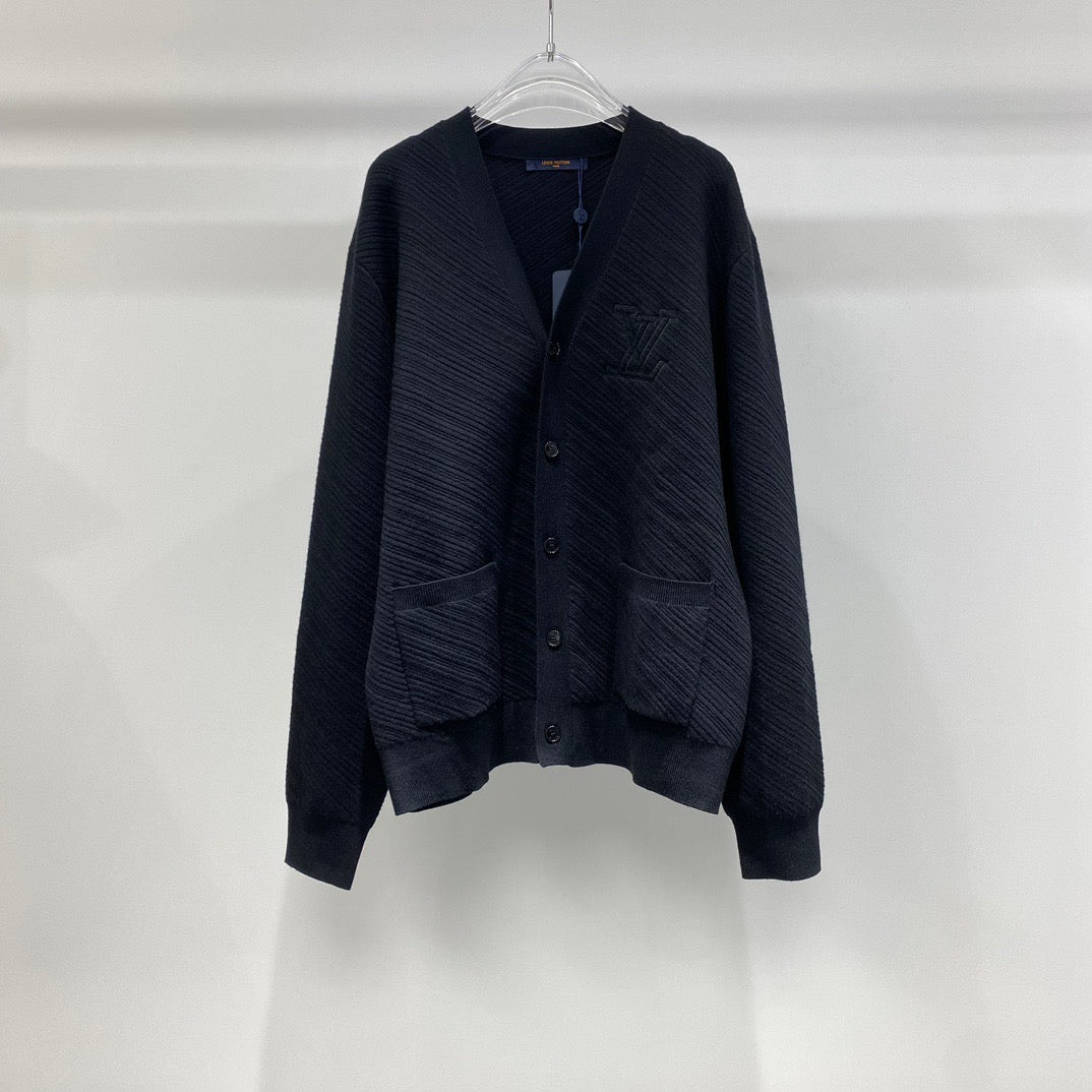 Louis Vuitton Sweaters- Louis Vuitton Lou Cardigan Premium Casual Designer Knitwear