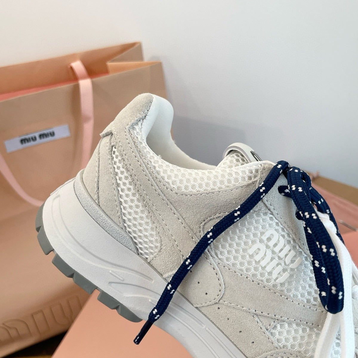 Shoes- Miu M Trainers Luxury Lifestyle Designer Footwear