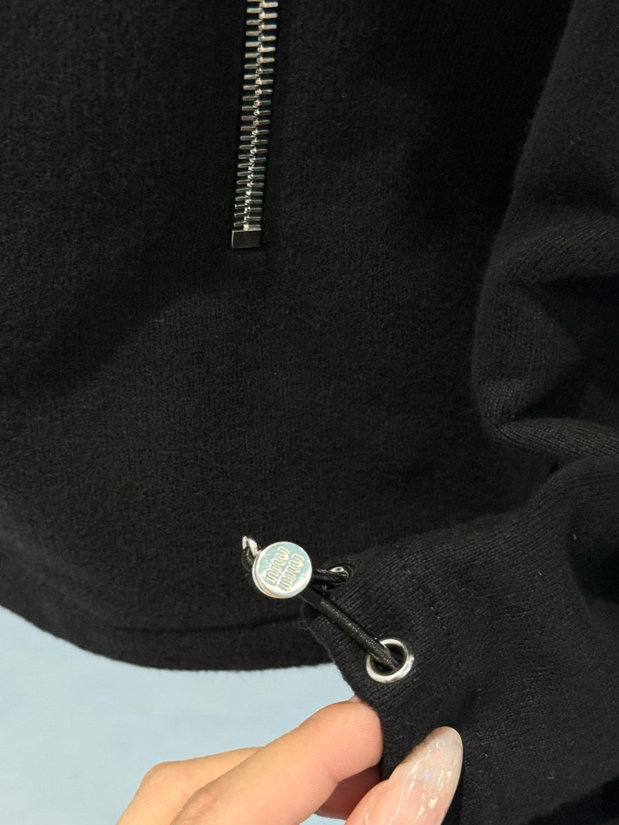 Hoodies- Miu M Sweatshirt Comfortable Luxury Streetwear Hoodie