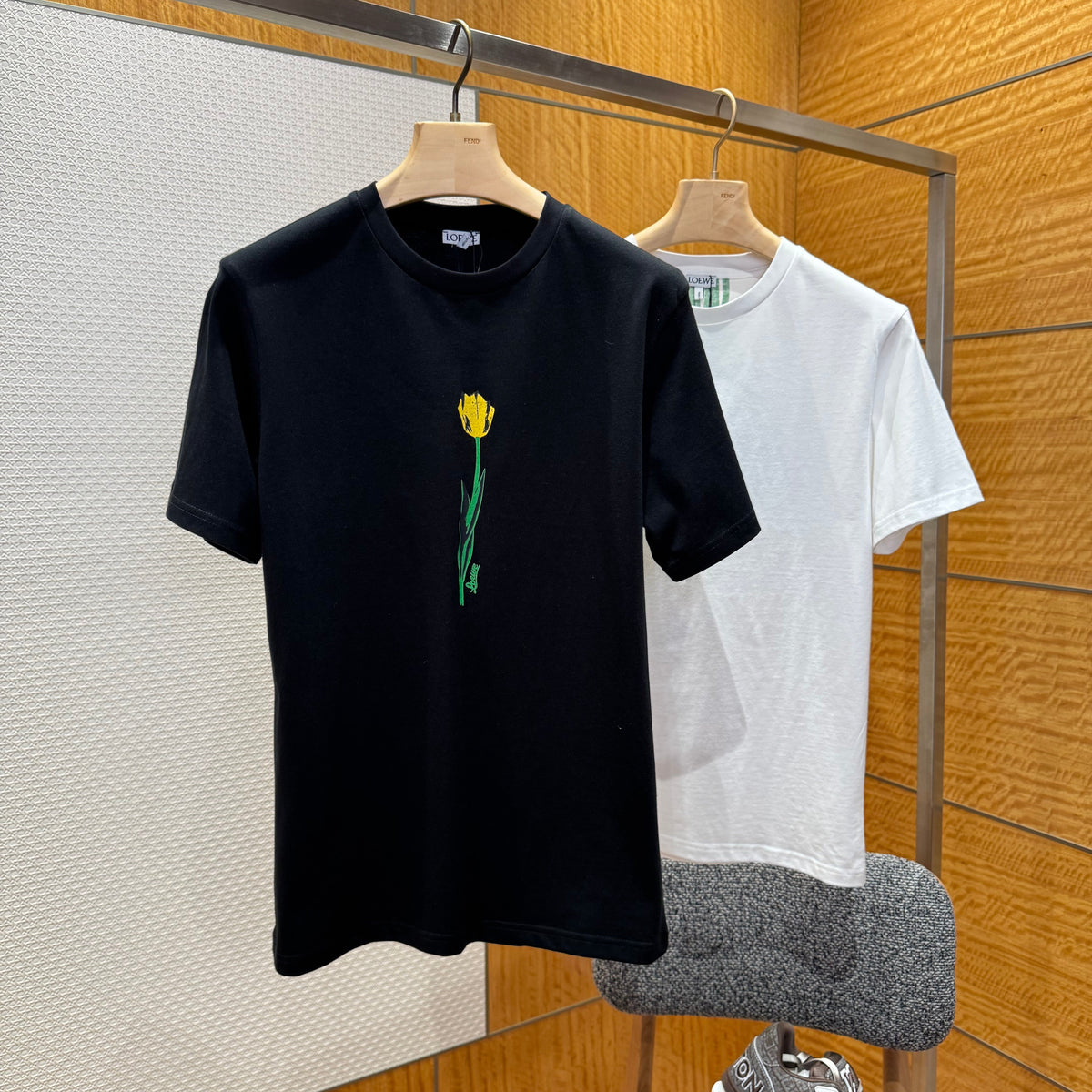 T-Shirts- Loew T-shirt Casual Everyday Designer Tee