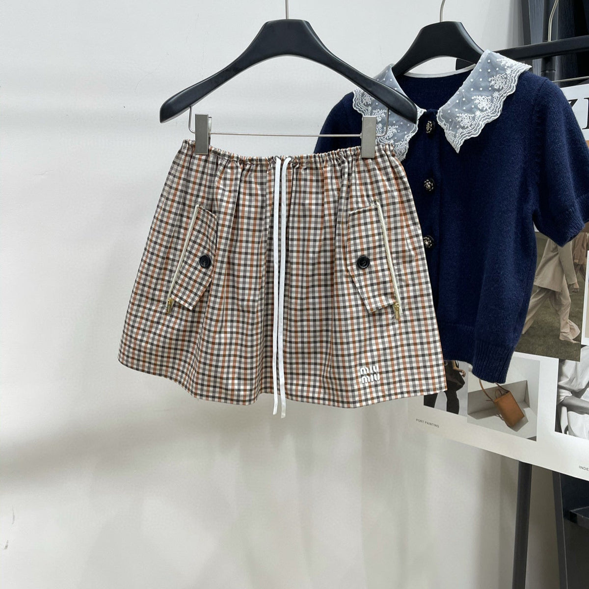 Skirts- Miu M Skirt Chic Everyday Designer Skirt