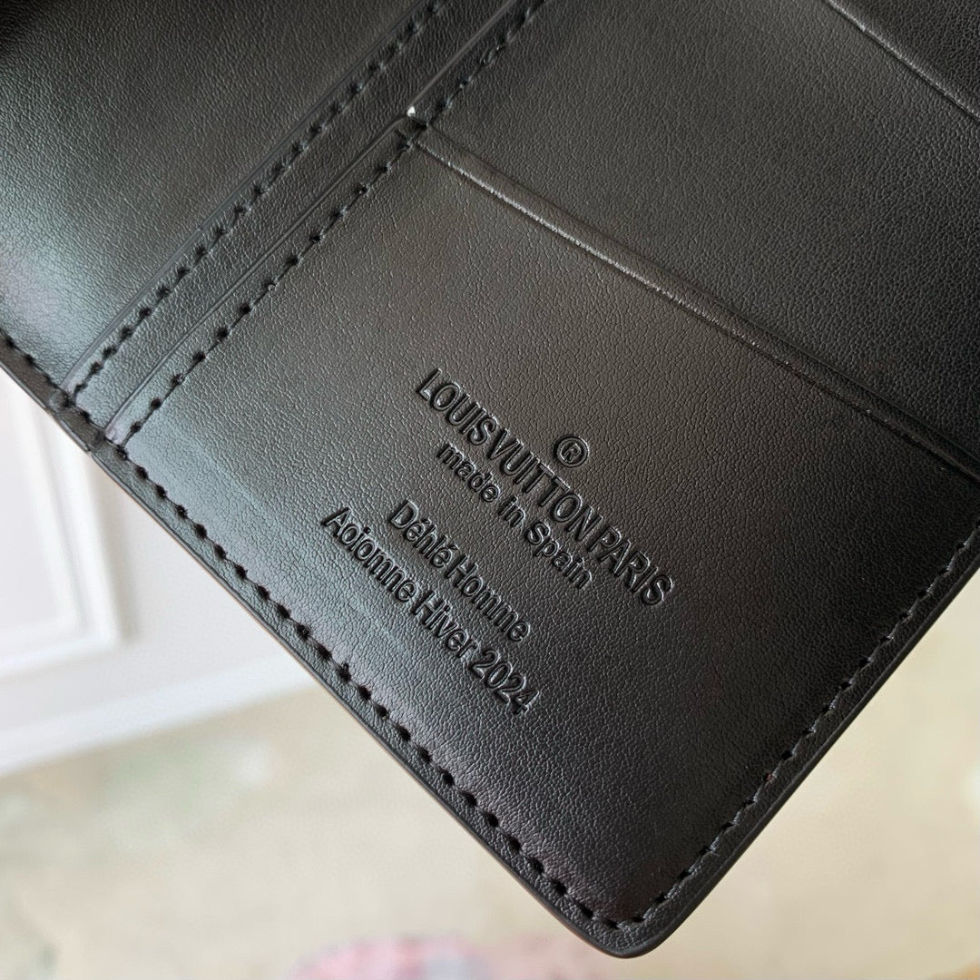 Louis Vuitton Wallets- Louis Vuitton Lou Brazza Wallet Premium Leather Designer Wallet
