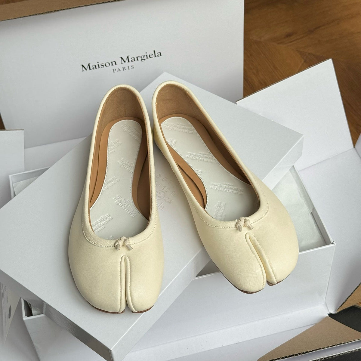 Shoes- Maison M Tabi Ballet Flats Premium Designer Casual Shoes