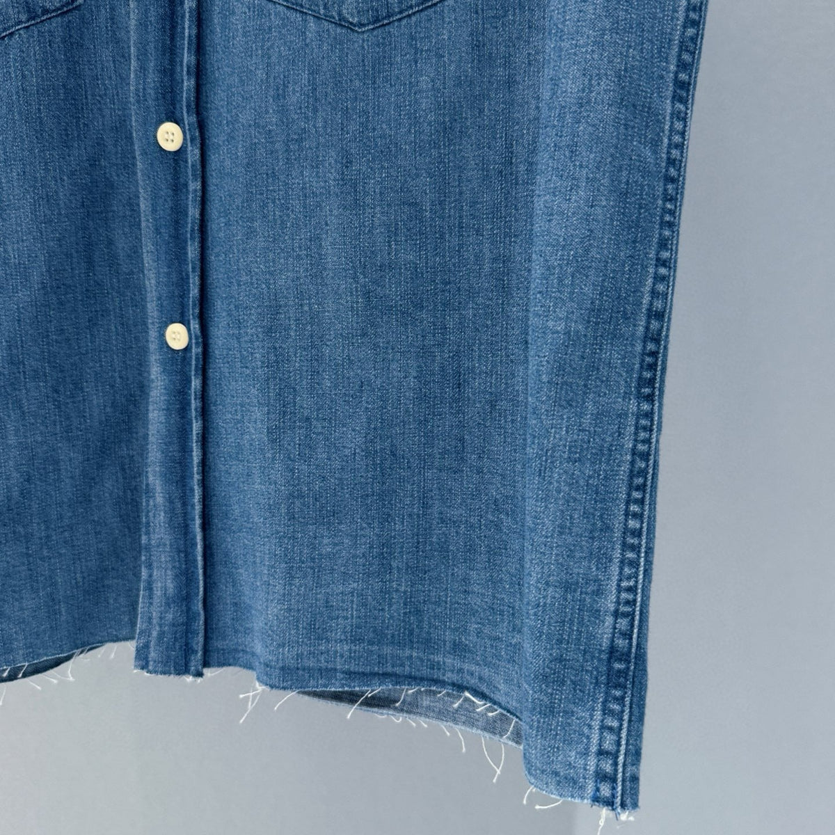 Tops- Miu M Denim Shirt Premium Designer Casual Top