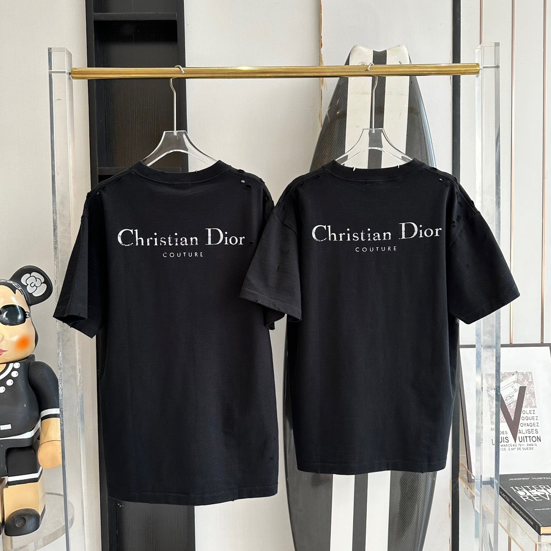Dior T-Shirts- Dior T-shirt Premium Designer Cotton T-Shirt