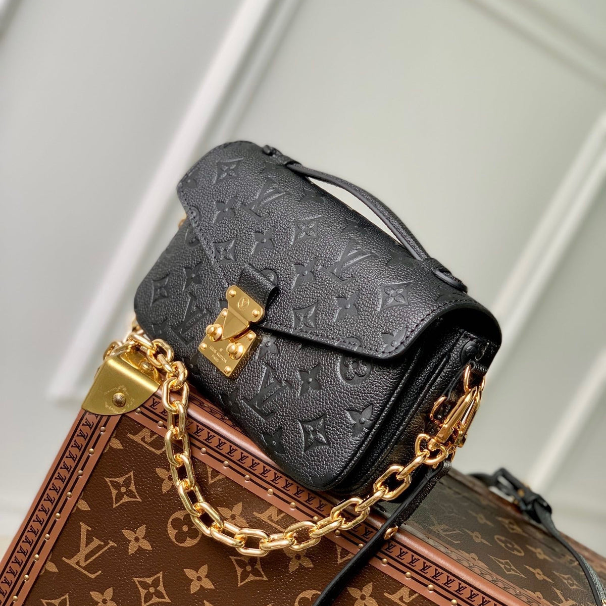 Louis Vuitton Bags- Louis Vuitton Lou Pochette Metis East West Bag Luxury Designer Leather Handbag