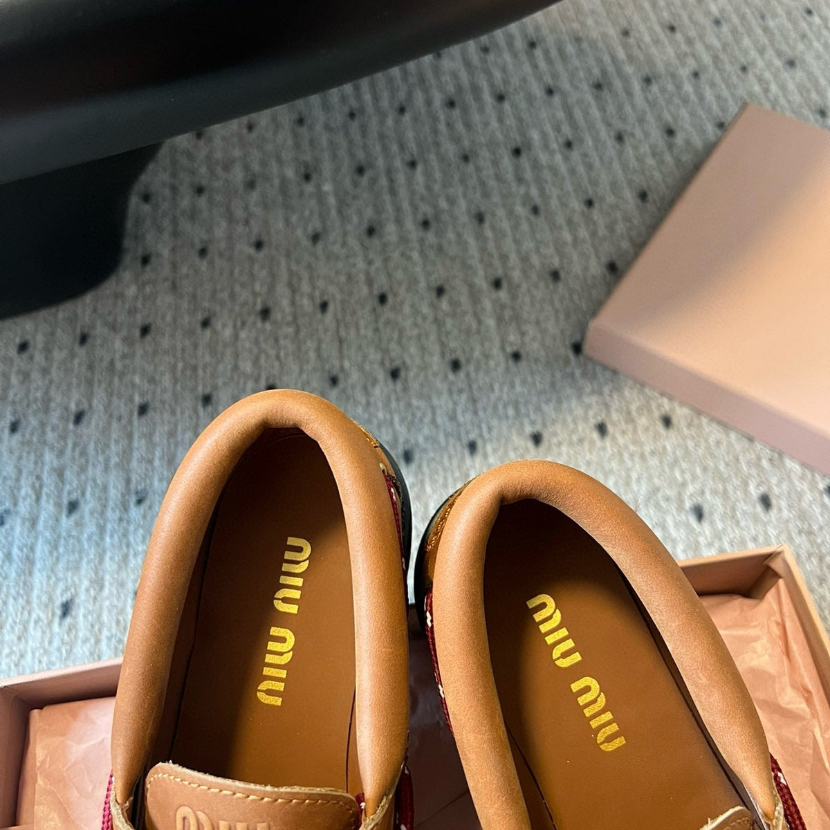 Shoes- Miu M Loafers Luxury Lifestyle Designer Footwear