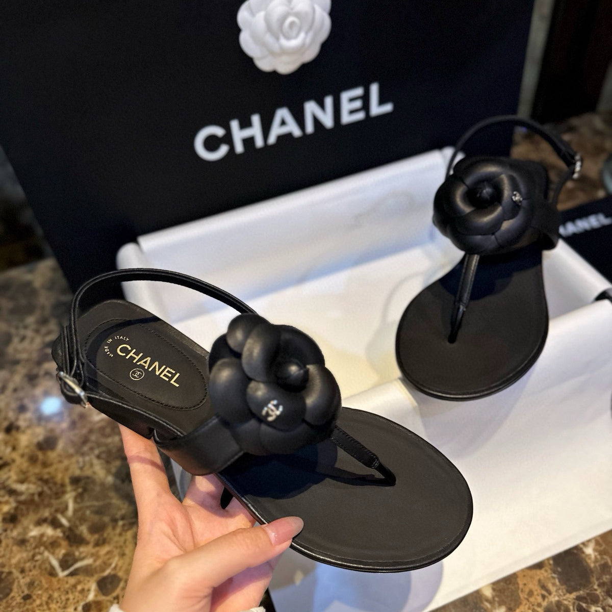 Chanel Shoes- Chanel Sandals Luxury Lifestyle Designer Footwear