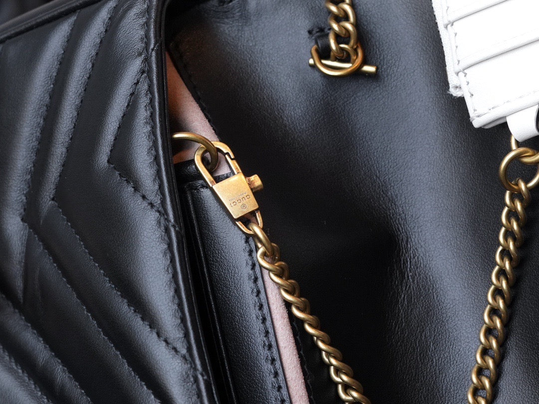 Gucci Bags- Gucci Marmont Mini Bag Luxury Designer Leather Handbag