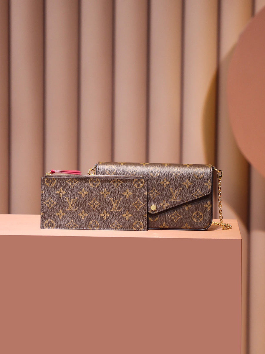 Louis Vuitton Accessories- Louis Vuitton Lou Pochette Félicie Luxury Designer Fashion Accessory