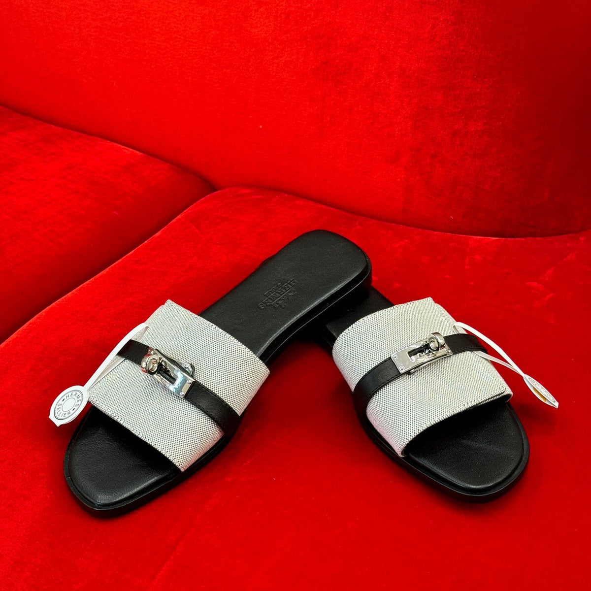 Shoes- Herm Giulia Sandals Luxury Lifestyle Designer Footwear