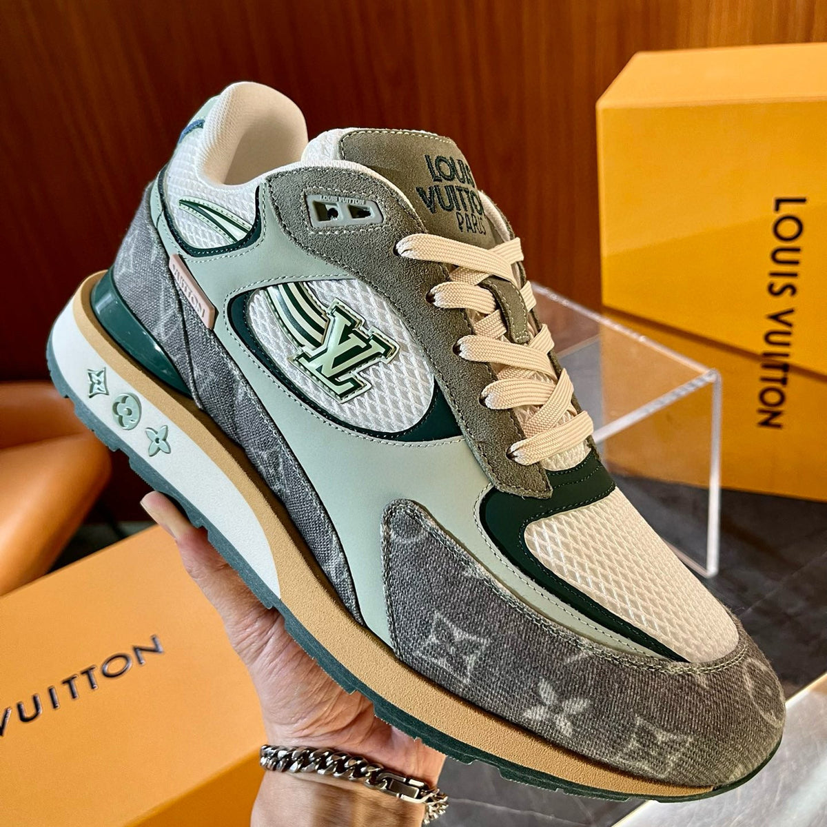 Louis Vuitton Shoes- Louis Vuitton Lou Trainers Comfortable Everyday Designer Shoes