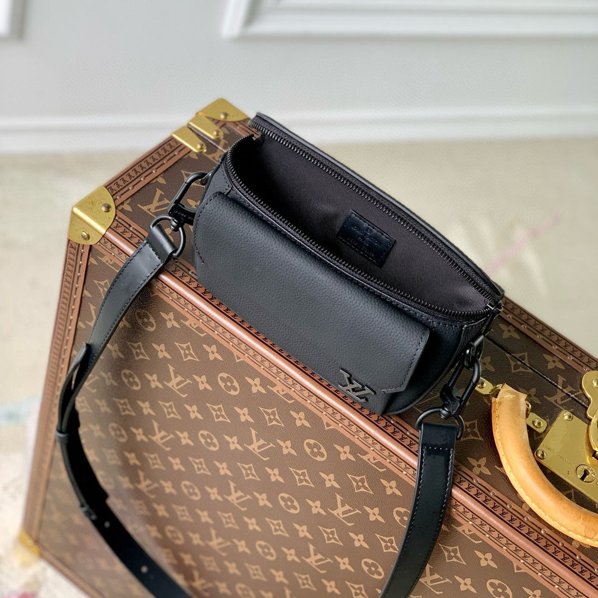 Louis Vuitton Wallets- Louis Vuitton Lou Pilot Wearable Wallet Elegant Everyday Leather Wallet