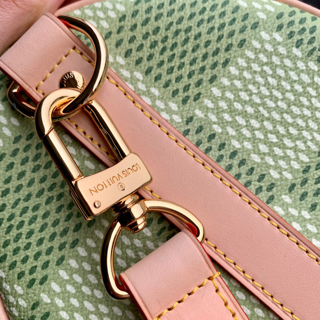 Louis Vuitton Bags- Louis Vuitton Lou Keepall 35 Bag Elegant Everyday Designer Handbag