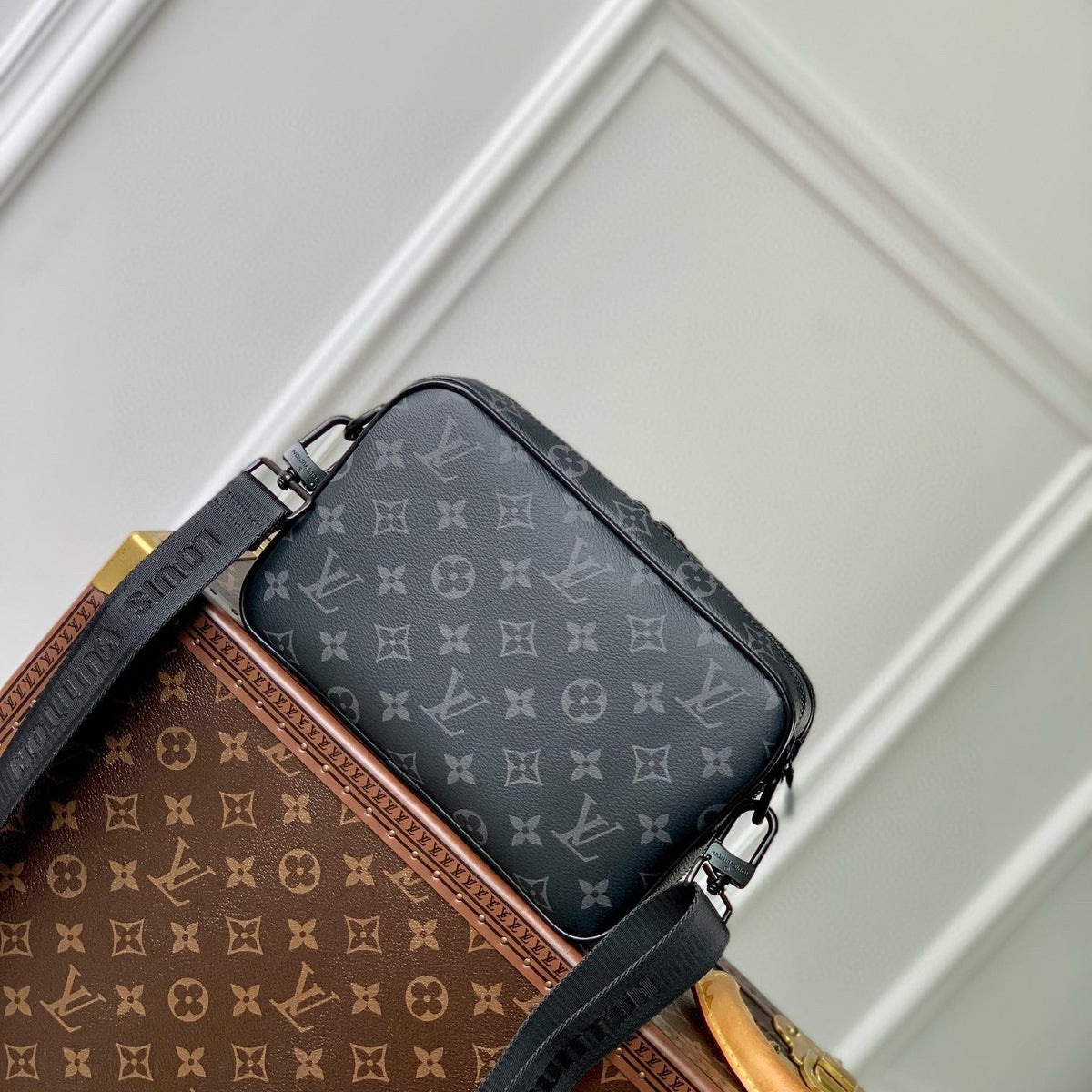 Louis Vuitton Bags- Louis Vuitton Lou Alpha Messenger Bag Luxury Designer Leather Handbag