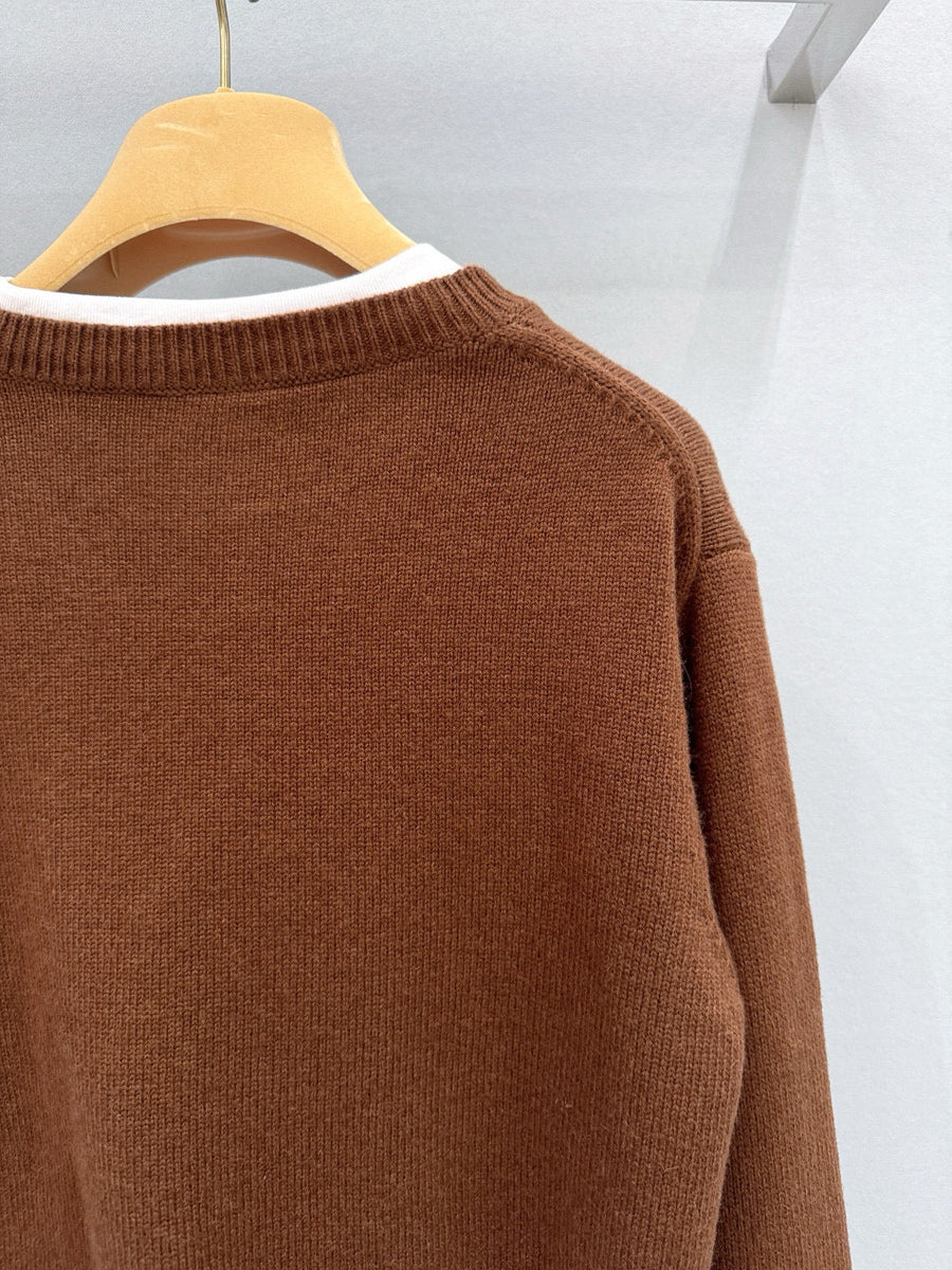 Sweaters- Miu M Jumper Luxury Designer Knit Sweater