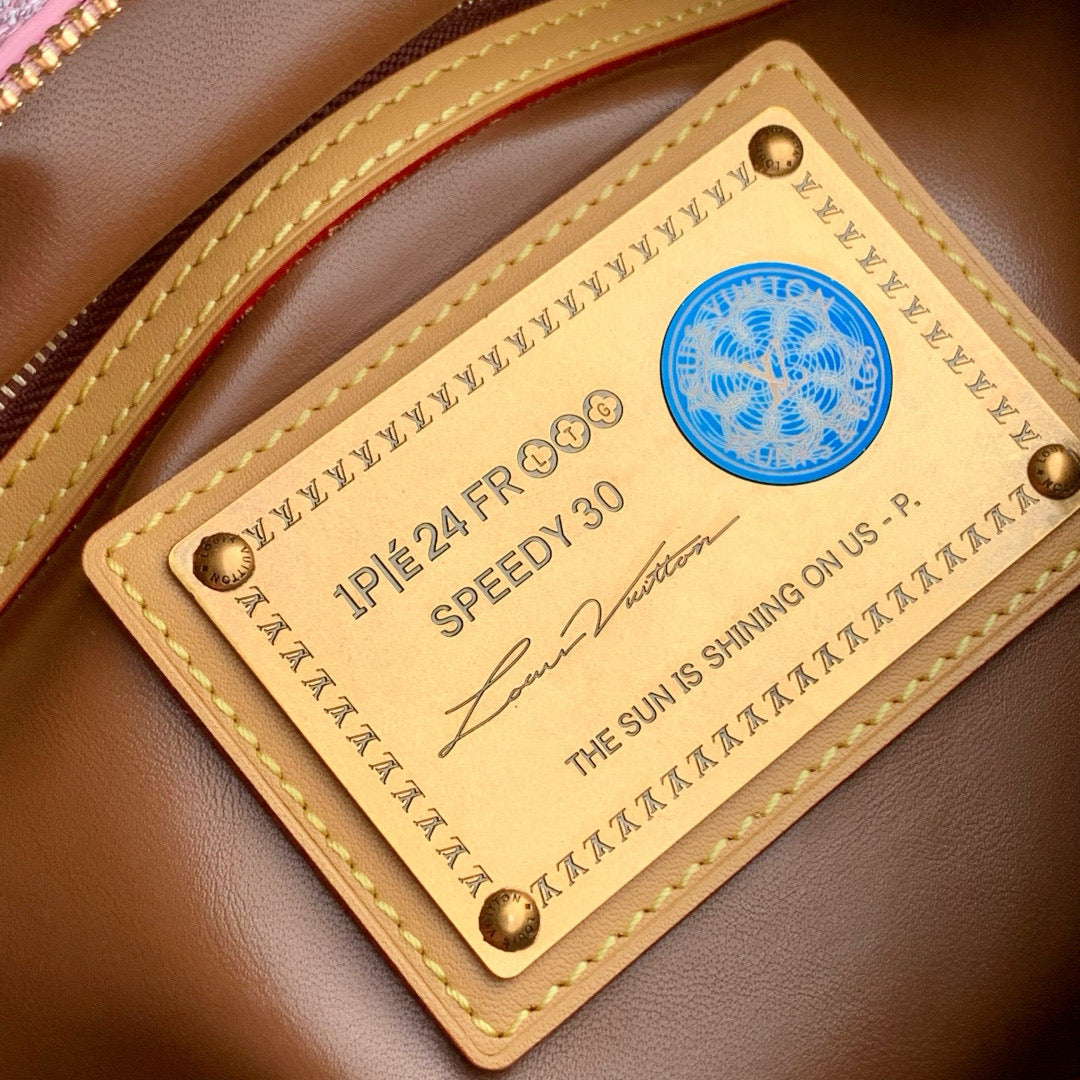 Louis Vuitton Bags- Louis Vuitton Lou Speedy P9 25 Bag Premium Designer Shoulder Bag