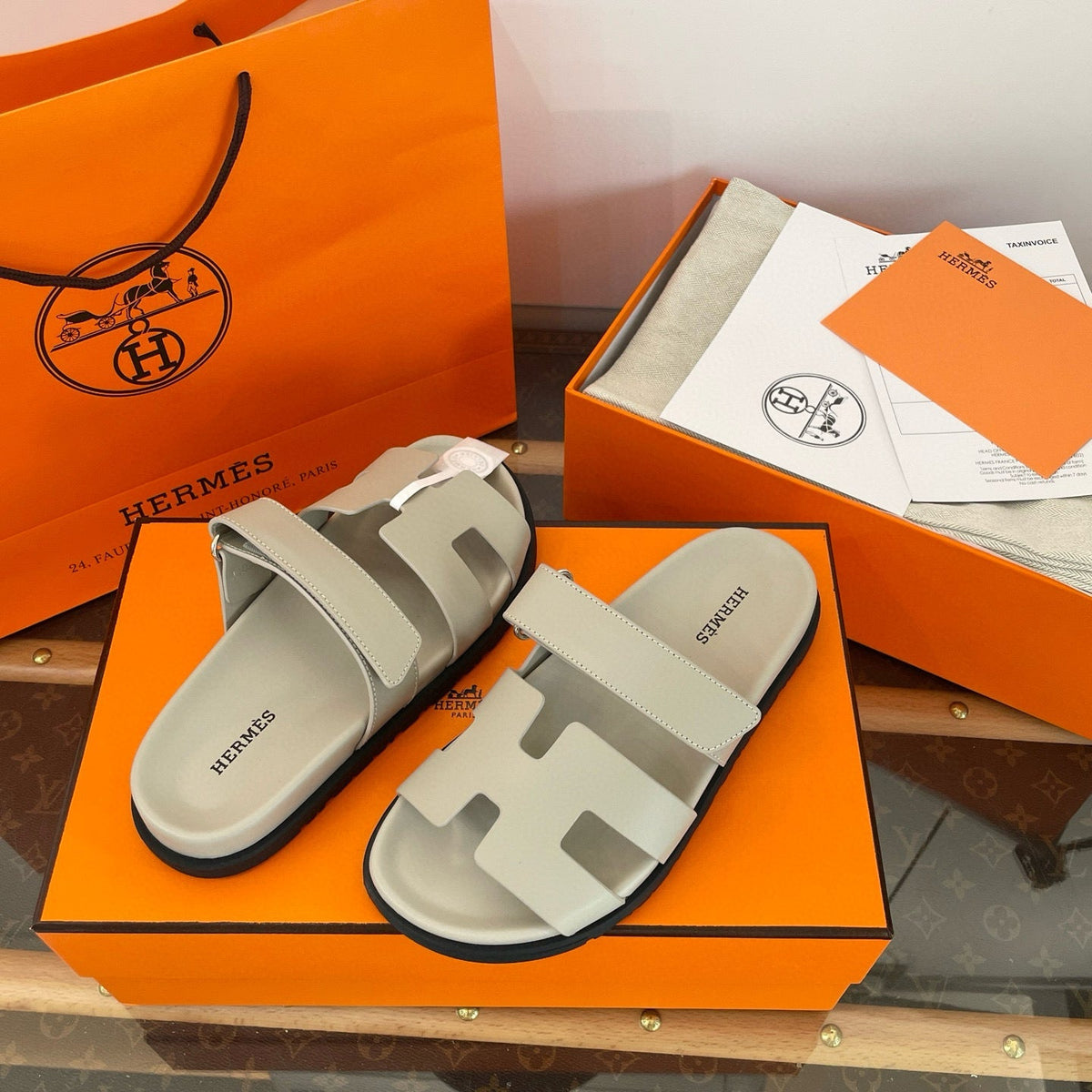 Shoes- Herm Chypre Sandals Luxury Lifestyle Designer Footwear