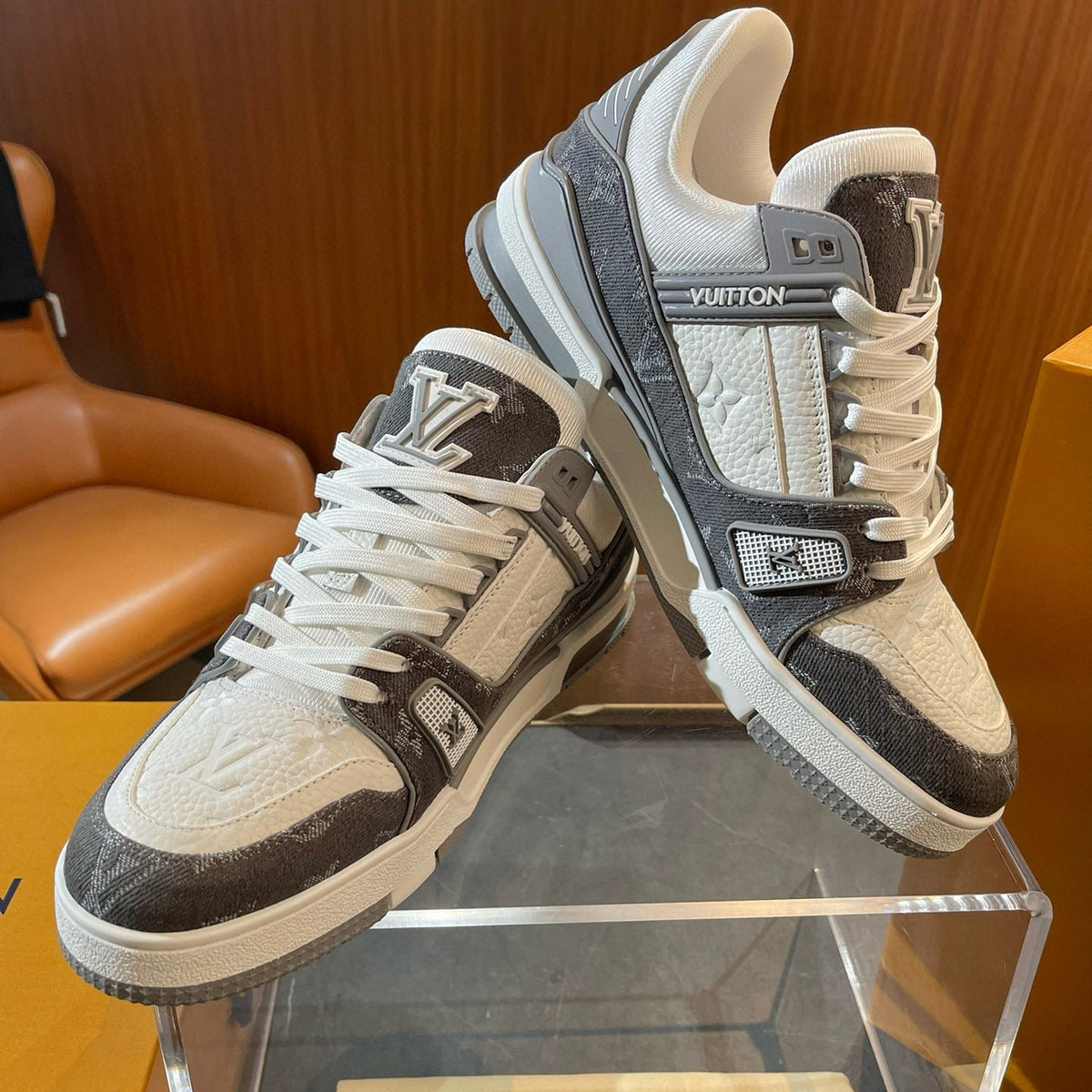 Louis Vuitton Shoes- Louis Vuitton Lou Trainers Luxury Lifestyle Designer Footwear