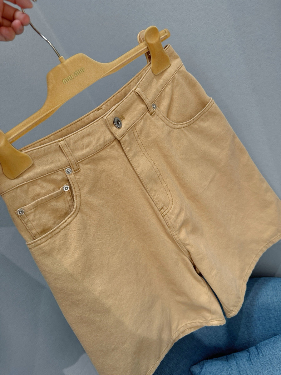 Shorts- Miu M Shorts Everyday Lightweight Designer Shorts