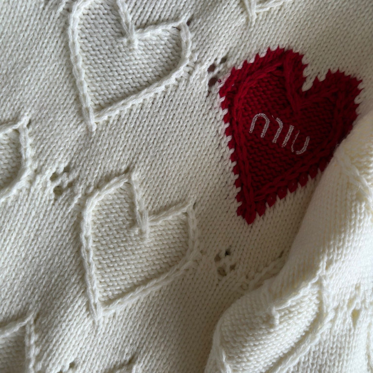 Sweaters- Miu M Jumper Premium Casual Designer Knitwear