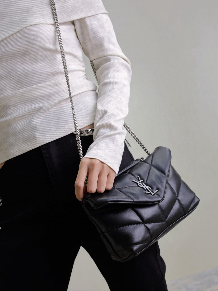 Saint Laurent Bags- Saint Laurent Toy Loulou Puffer Bag Premium Designer Shoulder Bag