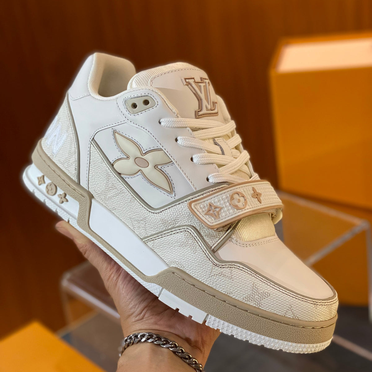 Louis Vuitton Shoes- Louis Vuitton Lou Trainers Premium Designer Casual Shoes