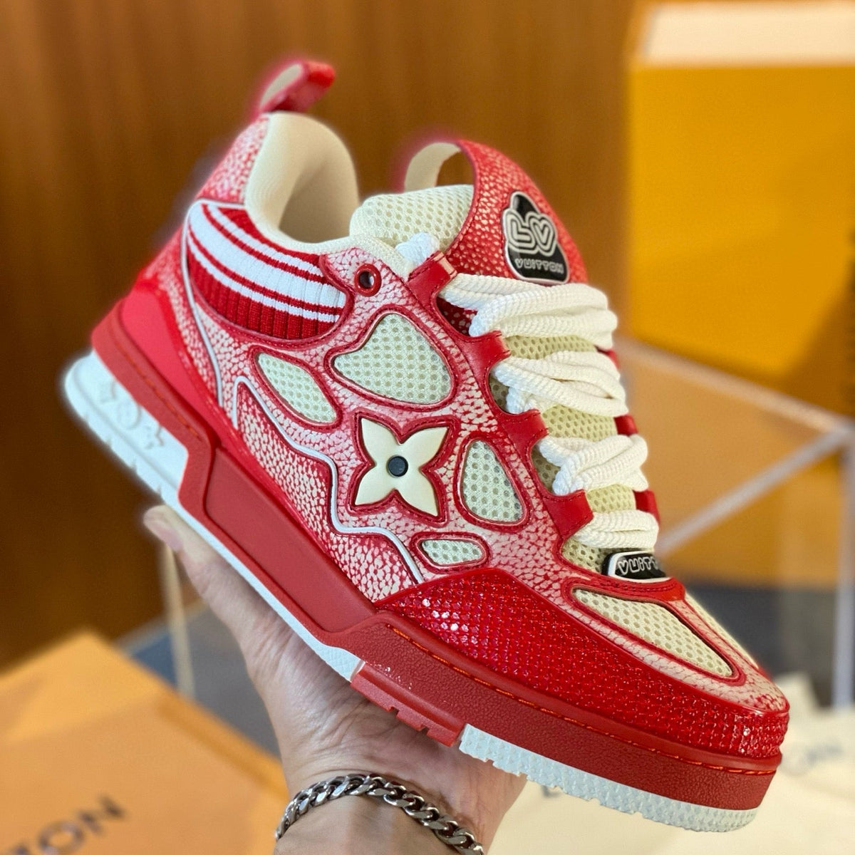 Velouxe Shoes?  Velouxe Lou Trainers Luxury Lifestyle Designer Footwear
