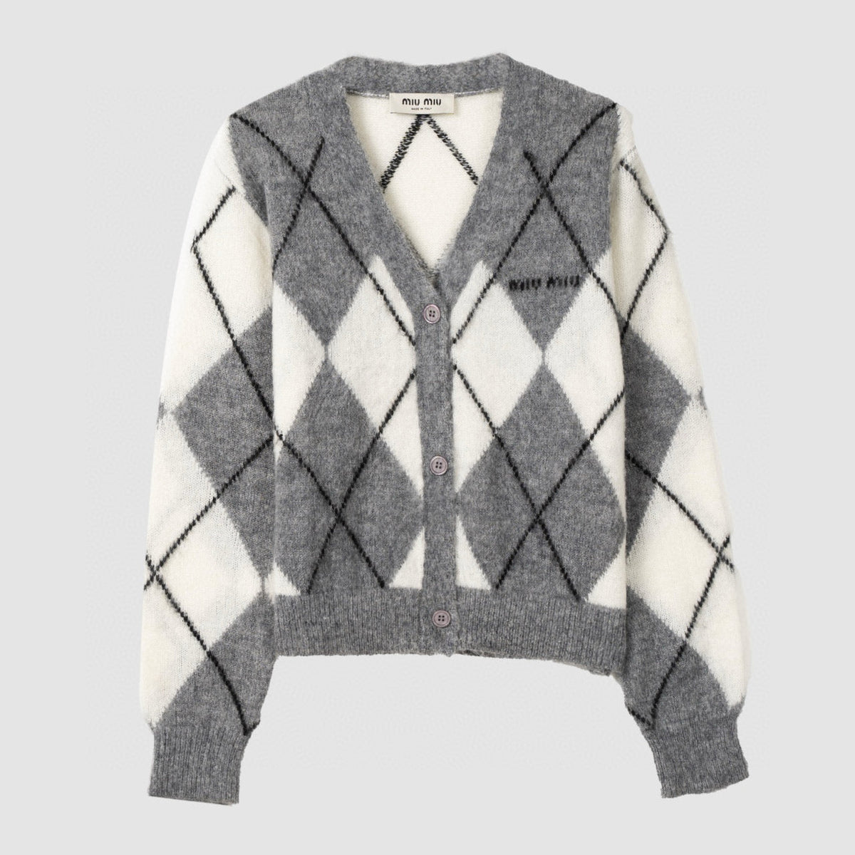 Sweaters- Miu M Cardigan Premium Casual Designer Knitwear