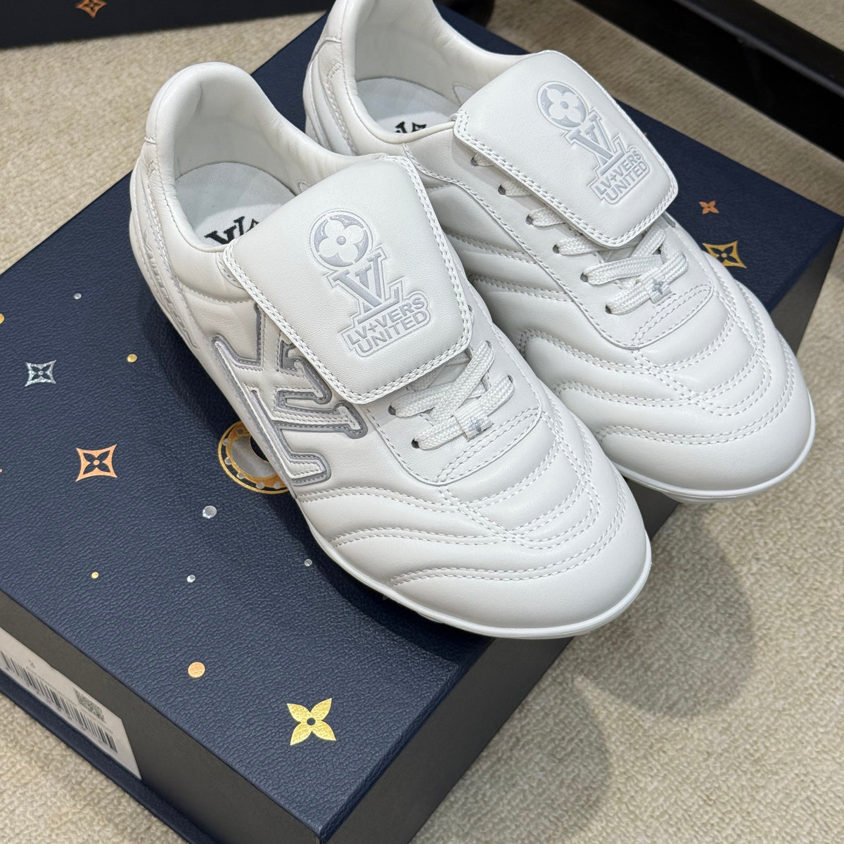 Louis Vuitton Shoes- Louis Vuitton Lou Footprint Sneaker Luxury Lifestyle Designer Footwear